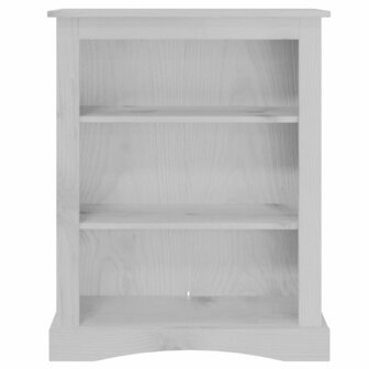 Boekenkast 3 planken 81x29x100 cm grenenhout Corona-stijl grijs 8719883682082 4