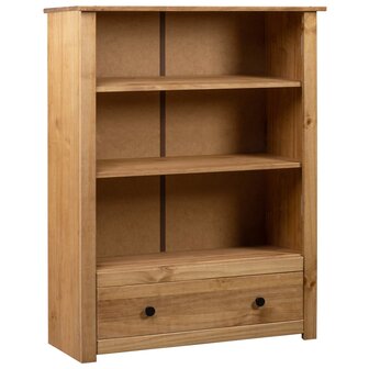 Boekenkast Panama Range 80x35x110 cm massief grenenhout 8719883682365 1