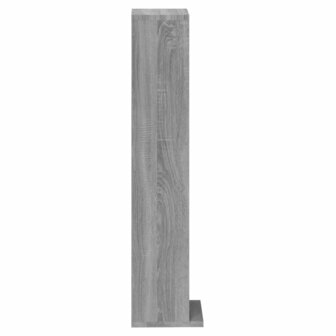 Cd-kast 21x20x88 cm bewerkt hout grijs sonoma eikenkleurig 8720286931387 6