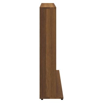 Cd-kast 102x23x89,5 cm bewerkt hout bruin eikenkleur 8720286976692 5