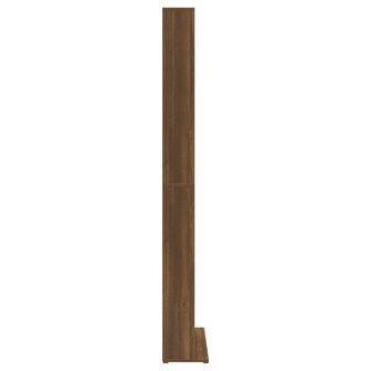 Cd-kast 102x23x177,5 cm bewerkt hout bruin eikenkleur 8720286931578 4