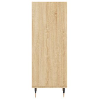 Dressoir 34,5x32,5x90 cm bewerkt hout sonoma eikenkleurig 8720845868826 5