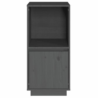 Dressoir 38x35x80 cm massief grenenhout grijs 8720286923276 3