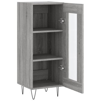 Dressoir 34,5x34x90 cm bewerkt hout grijs sonoma eikenkleurig 8720845869656 6