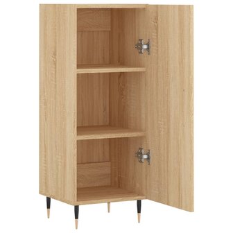 Dressoir 34,5x34x90 cm bewerkt hout sonoma eiken 8720845866907 5