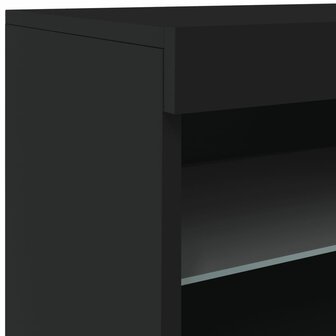 Dressoir met LED-verlichting 41x37x67 cm zwart 8721012252646 11