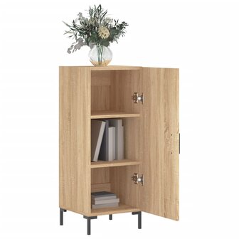 Dressoir 34,5x34x90 cm bewerkt hout sonoma eiken 8720845867140 4