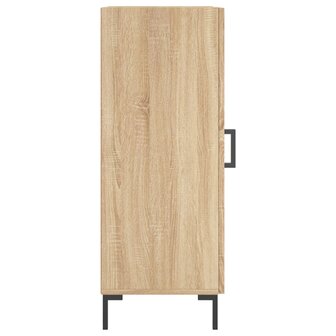 Dressoir 34,5x34x90 cm bewerkt hout sonoma eiken 8720845867140 7