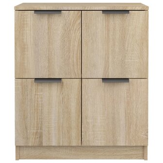 Dressoir 60x30x70 cm bewerkt hout sonoma eikenkleurig 8720286964941 5