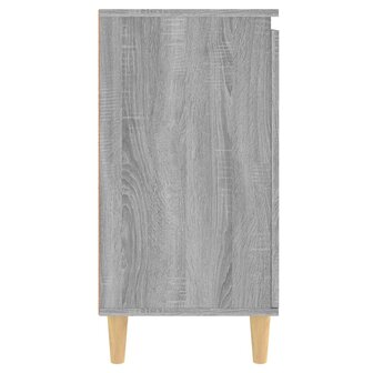 Dressoir 60x35x70 cm bewerkt hout grijs sonoma eikenkleurig 8720286932193 4