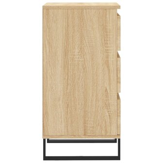 Dressoir 40x35x70 cm bewerkt hout sonoma eikenkleurig 8720845873301 7