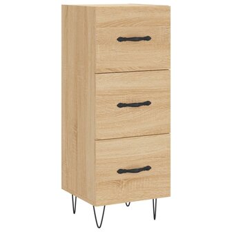 Dressoir 34,5x34x90 cm bewerkt hout sonoma eiken 8720845867706 2