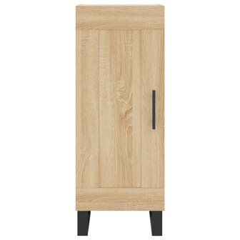 Dressoir 34,5x34x90 cm bewerkt hout sonoma eiken 8720845871864 5