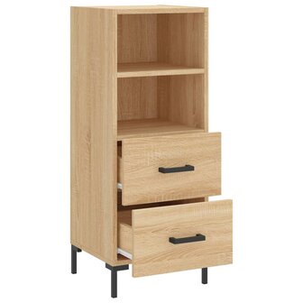 Dressoir 34,5x34x90 cm bewerkt hout sonoma eiken 8720845868420 5