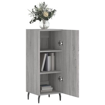 Dressoir 34,5x34x90 cm bewerkt hout grijs sonoma eikenkleurig 8720845867331 4