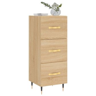 Dressoir 34,5x34x90 cm bewerkt hout sonoma eiken 8720845867546 3