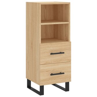 Dressoir 34,5x34x90 cm bewerkt hout sonoma eiken 8720845868666 2