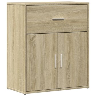 Dressoir 60x31x70 cm bewerkt hout sonoma eikenkleurig 8721012493681 2