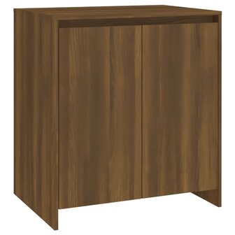 Dressoir 70x41x75 cm bewerkt hout bruin eikenkleur 8720286836880 2