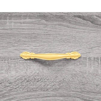 Dressoir 34,5x34x90 cm bewerkt hout grijs sonoma eikenkleurig 8720845867577 9