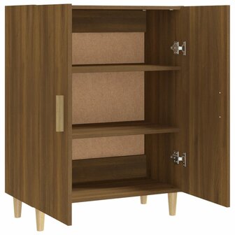 Dressoir 70x34x90 cm bewerkt hout bruineikenkleurig 8720286973394 5