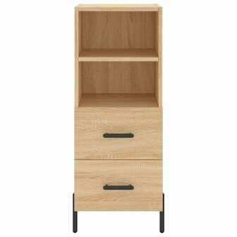 Dressoir 34,5x34x90 cm bewerkt hout sonoma eiken 8720845868505 6