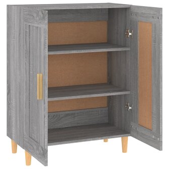 Dressoir 69,5x34x90 cm bewerkt hout grijs sonoma eikenkleurig 8720287084891 7