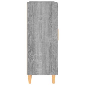 Dressoir 69,5x34x90 cm bewerkt hout grijs sonoma eikenkleurig 8720287084891 8