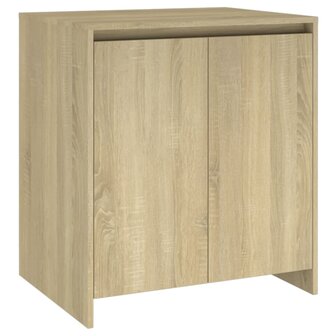 Dressoir 70x41x75 cm bewerkt hout sonoma eikenkleurig 8720286835166 2