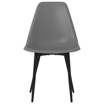 Eetkamerstoelen 2 st PP grijs 8720286645093 5