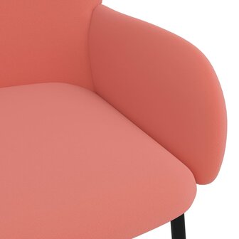 Eetkamerstoelen 2 st fluweel roze 8720287108757 7