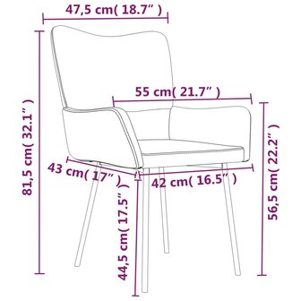 Eetkamerstoelen 2 st fluweel lichtgroen 8720287109099 10