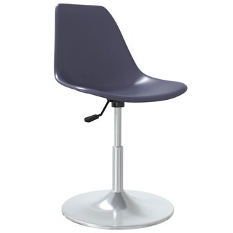 Eetkamerstoelen draaibaar 4 st PP lila 8720286676073 3