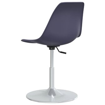 Eetkamerstoelen draaibaar 4 st PP lila 8720286676073 7