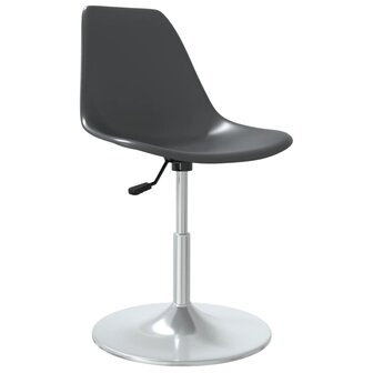 Eetkamerstoelen draaibaar 4 st PP grijs 8720286675977 3