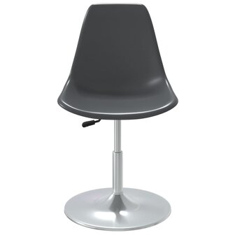 Eetkamerstoelen draaibaar 4 st PP grijs 8720286675977 4