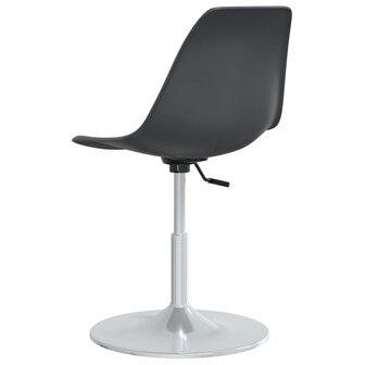 Eetkamerstoelen draaibaar 4 st PP grijs 8720286675977 7