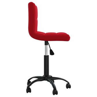 Eetkamerstoelen draaibaar 4 st fluweel wijnrood 8720286741085 4