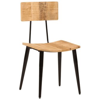 Eetkamerstoelen 2 st 44x40x80 cm massief mangohout 8720287178798 9