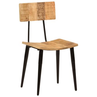 Eetkamerstoelen 2 st 44x40x80 cm massief mangohout 8720287178798 10