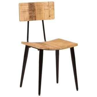 Eetkamerstoelen 2 st 44x40x80 cm massief mangohout 8720287178798 11