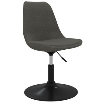 Eetkamerstoelen draaibaar 4 st fluweel donkergrijs 8720286677049 3