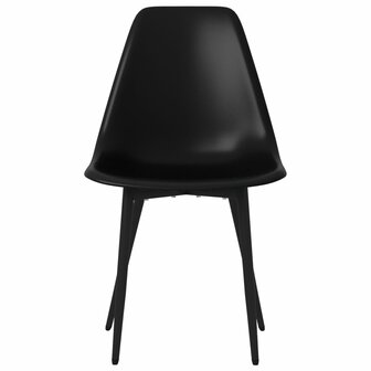 Eetkamerstoelen 6 st PP zwart 8720286712245 4