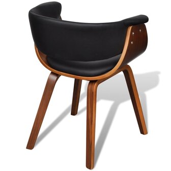 Eetkamerstoelen 2 st gebogen hout en kunstleer 8718475886594 7