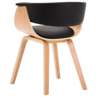 Eetkamerstoelen 2 st gebogen hout en kunstleer 8719883751245 5