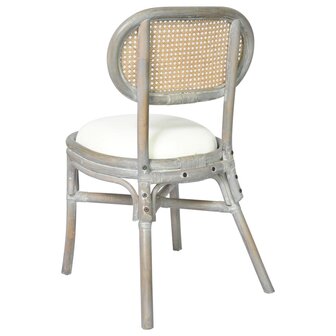 Eetkamerstoelen 4 st linnen grijs 8720286369876 5