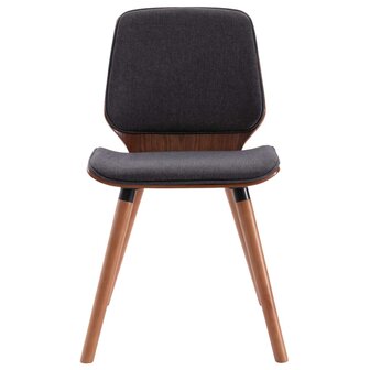 Eetkamerstoelen 4 st stof grijs 8720286020500 4