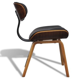 Eetkamerstoelen 4 st gebogen hout en kunstleer 8718475886631 4