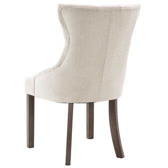 Eetkamerstoelen 4 st stof beige 8720286206737 6