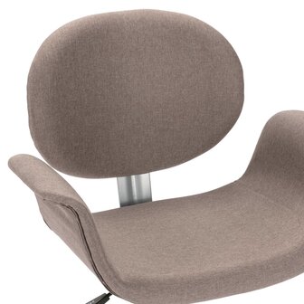 Eetkamerstoelen draaibaar 6 st stof taupe 8720286023129 7